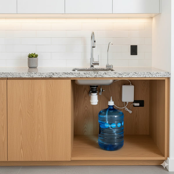 Dispensador de Agua con llave para Tarja