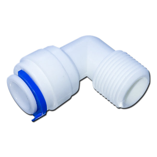 Codo niple  de 3/8" x 3/8" en rosca exterior - Servimatic