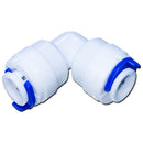 Codo de unión de 1/4" x 1/4" conexión rápida - Servimatic