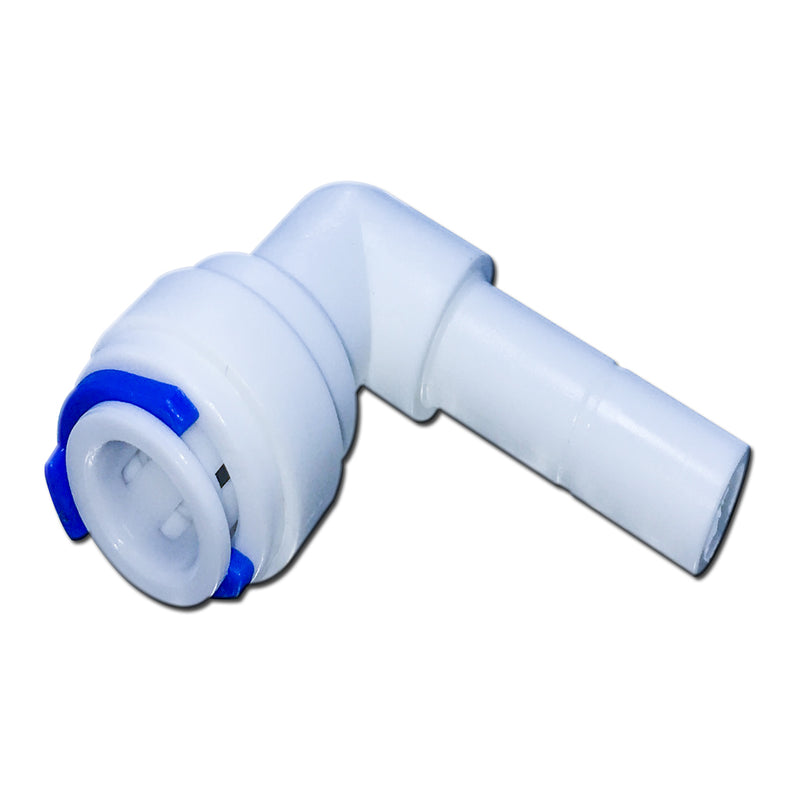 Codo conector de 3/8" x 3/8"  rosca exterior - Servimatic